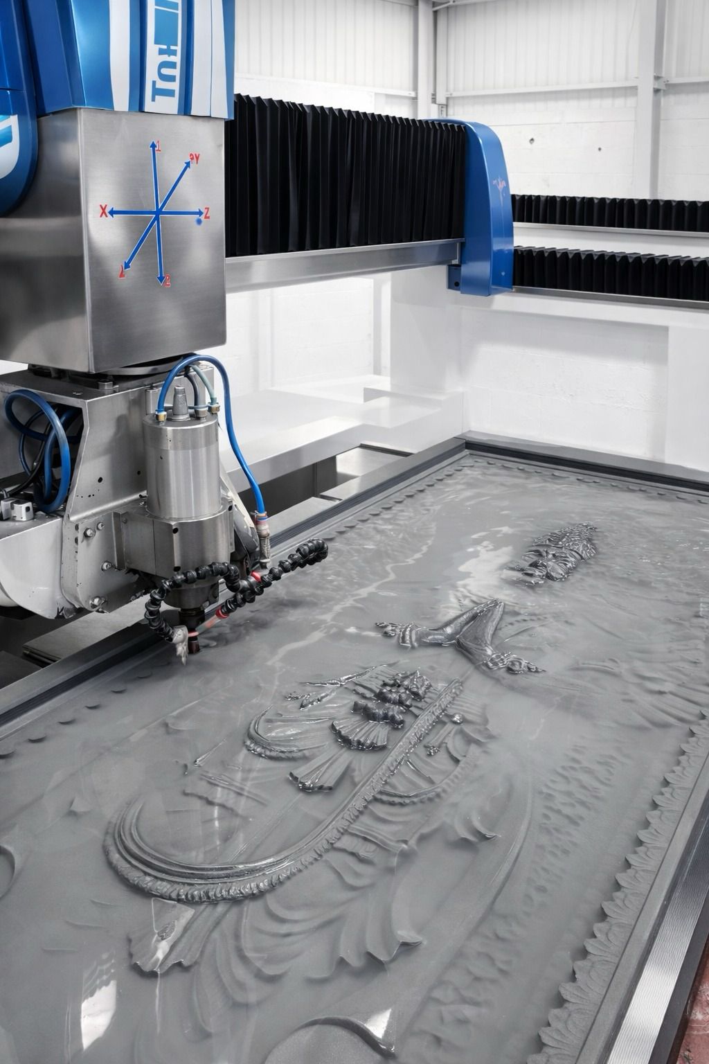 CNC Bridge Cutter - Surface Profiling & Engraving